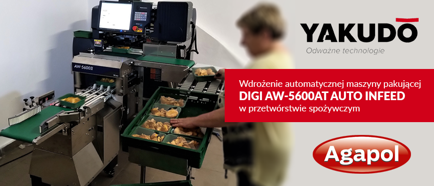 Wdrożenie maszyny pakującej DIGI AW-5600AT AUTO INFEED w przetwórstwie spożywczym – maszyna do pakowania grzybów