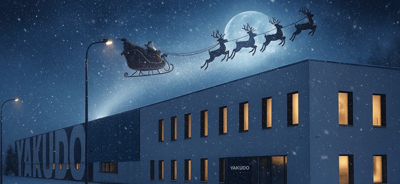 Magicznych Świąt życzy Yakudo!