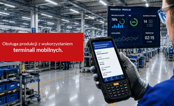 Obsługa produkcji z wykorzystaniem terminali mobilnych - nowy artykuł na blogu NEXT!