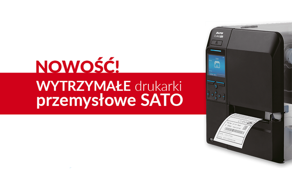 Drukarki przemysłowe SATO w ofercie Yakudo