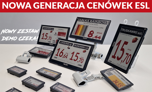 Nowa generacja elektronicznych cenówek ESL DIGI - bądź pierwszy i przetestuj
