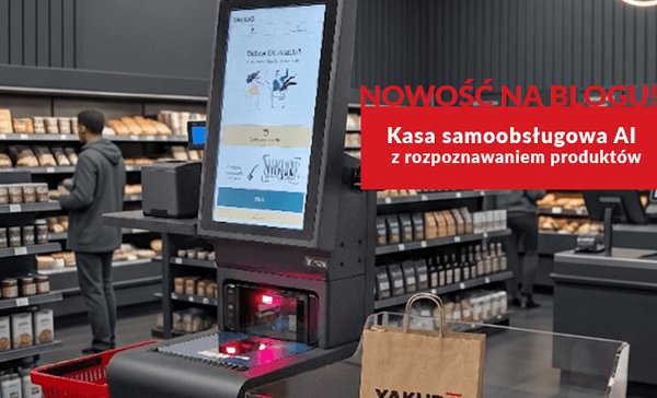 Inteligentna kasa samoobsługowa AI z rozpoznawaniem produktów -  nowy artykuł na blogu Yakudo!