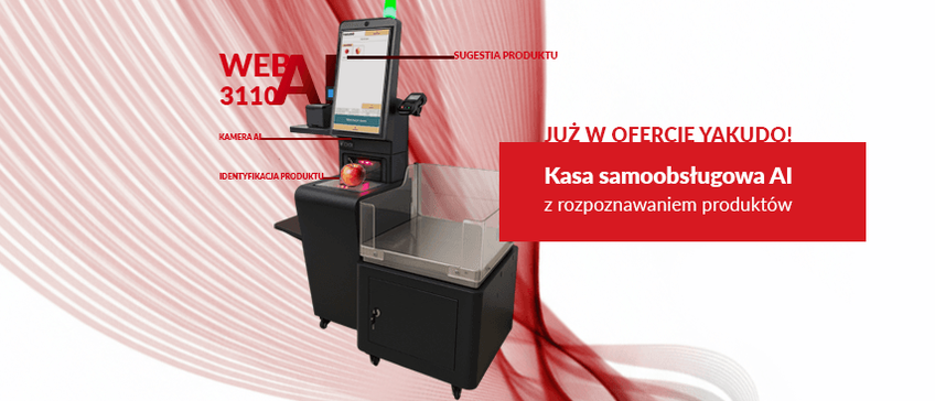 Inteligentna kasa samoobsługowa z rozpoznawaniem produktów przez kamerę AI już w ofercie Yakudo!