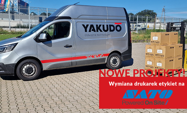 Nowe drukarki etykietujące SATO dla klienta z przemysłu spożywczego