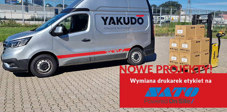 Nowe drukarki etykietujące SATO dla klienta z przemysłu spożywczego