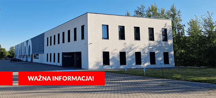 Ważny komunikat - praca zespołu Yakudo w dniu 20 października br.