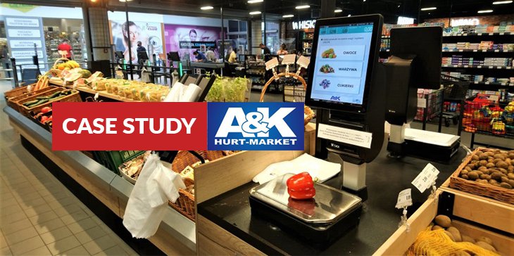 Implementation of self-service multimedia scales in Polish retail chains.